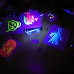 UV-Bilder bei Schwarzlicht